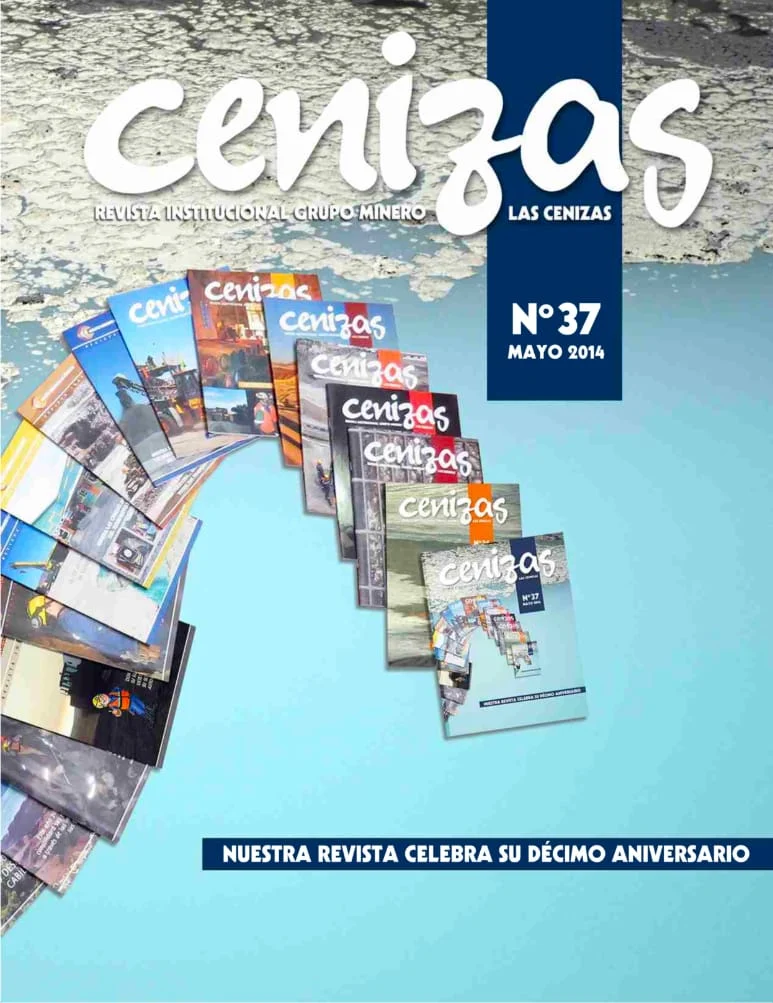 Portadas de la revista Cenizas aniversario décimo