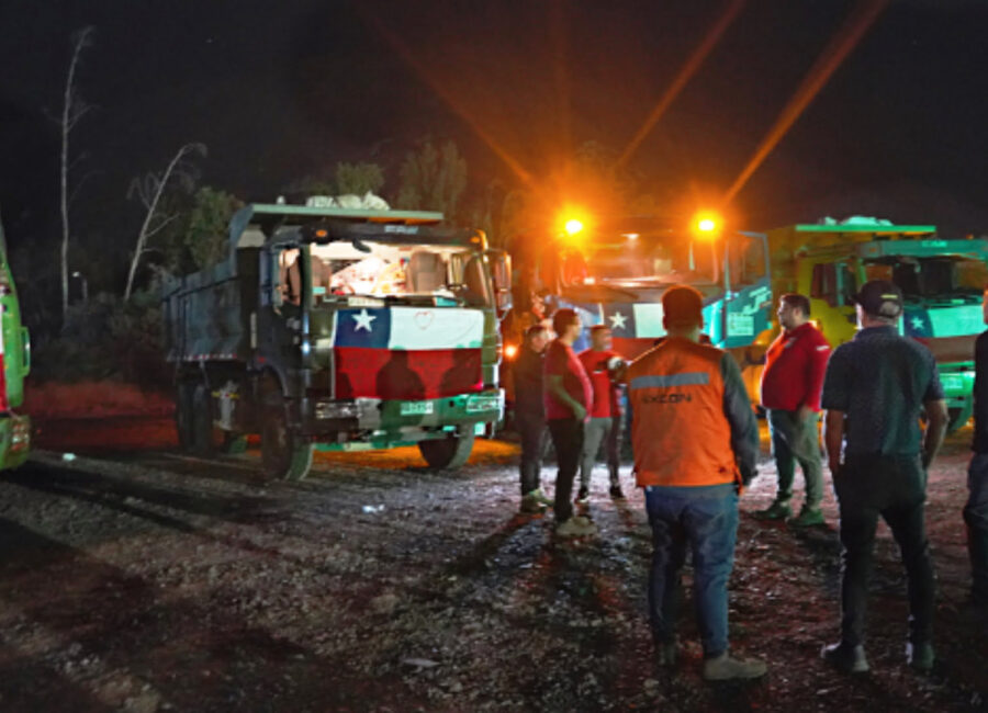 extra en terreno incendio 1920